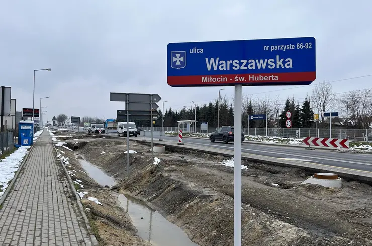 Rzeszów - Rozbudowa ul. Warszawskiej [styczeń 2023]